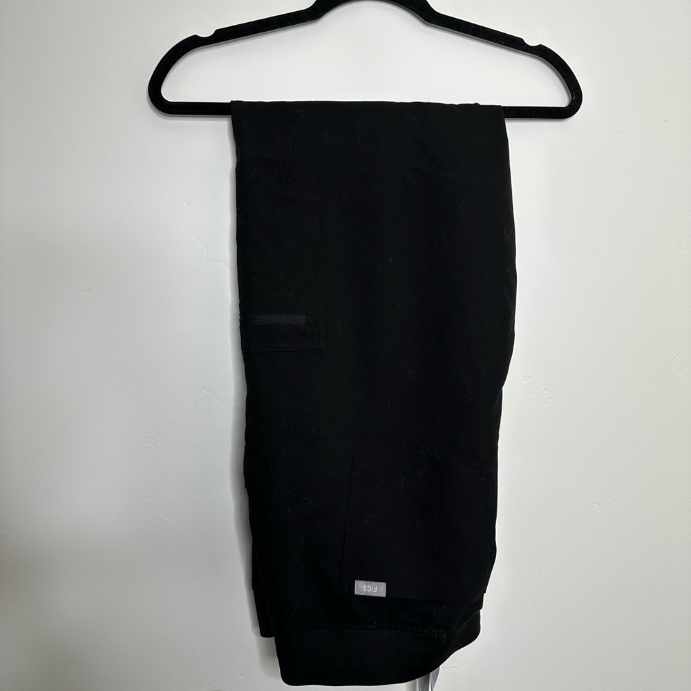 FIGS Black Zamora Scrub Joggers XXL Tall